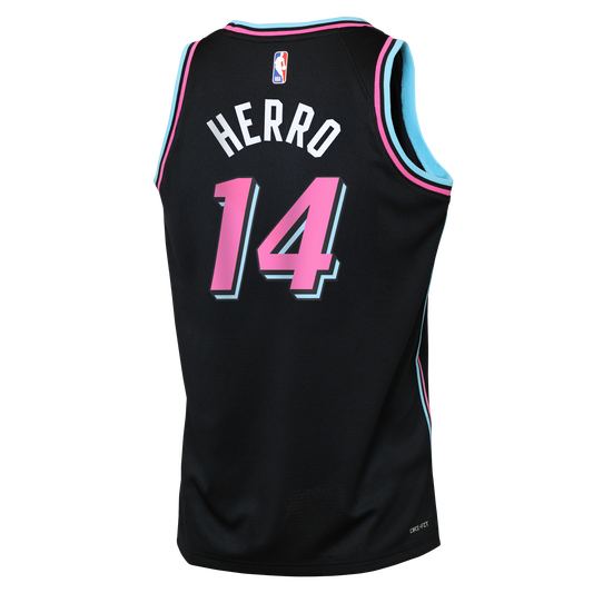 Maillot Enfant Nike NBA Miami Heat City Edition Tyler Hero