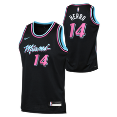 Maillot Enfant Nike NBA Miami Heat City Edition Tyler Hero