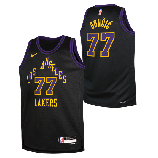 Maillot Enfant Nike NBA Los Angeles Lakers City Edition Luka Doncic
