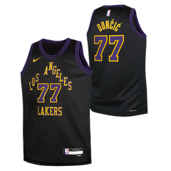 Maillot Enfant Nike NBA Los Angeles Lakers City Edition Luka Doncic