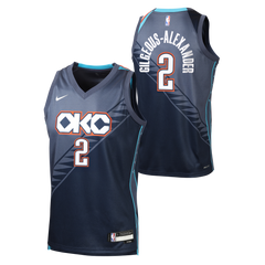 Maillot Enfant Nike NBA Oklahoma City Thunder City Edition Shai Gilgeous Alexander