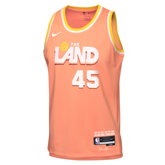 Maillot Enfant Nike NBA Cleveland Cavaliers City Edition Donovan Mitchell