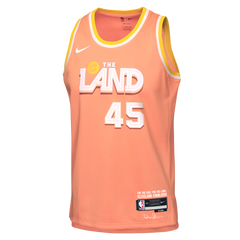 Maillot Enfant Nike NBA Cleveland Cavaliers City Edition Donovan Mitchell
