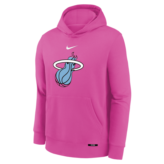 Sweat à Capuche Nike NBA City Edition Miami Heat Enfant