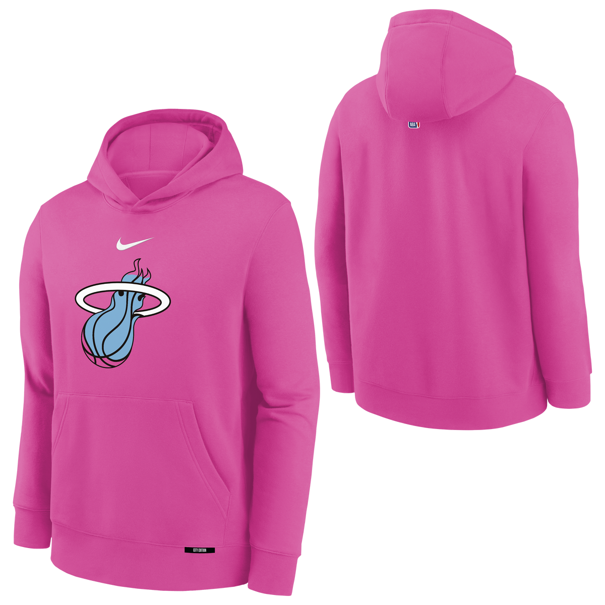 Sweat à Capuche Nike NBA City Edition Miami Heat Enfant