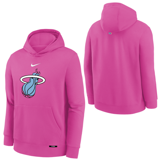 Sweat à Capuche Nike NBA City Edition Miami Heat Enfant