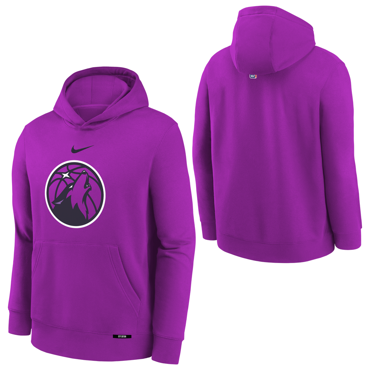 Sweat à Capuche Nike NBA City Edition Minnesota Timberwolves Enfant