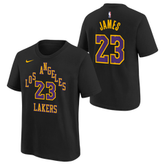 T-Shirt Enfant Nike NBA City Edition Los Angeles Lakers Lebron James