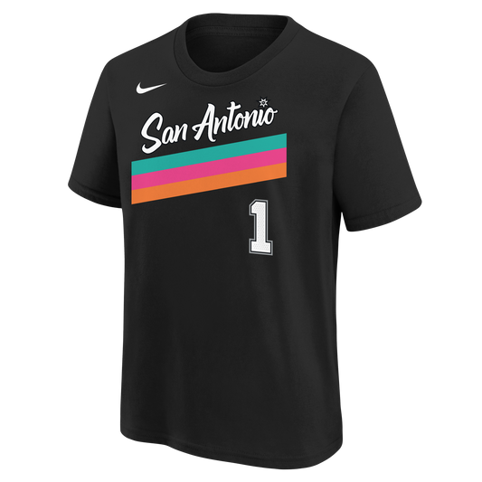 T-Shirt Enfant Nike NBA City Edition San Antonio Spurs Victor Wembanyama