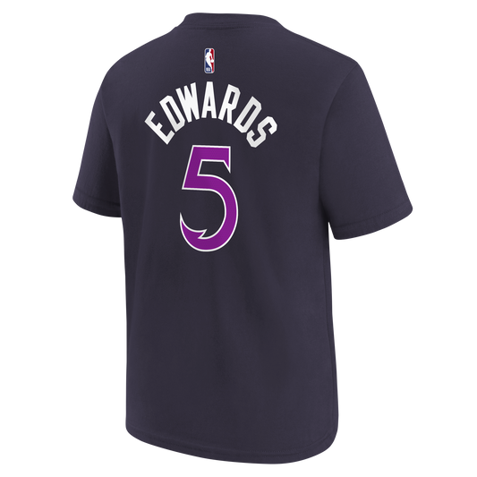 T-Shirt Enfant Nike NBA City Edition Minnesota Timberwolves Anthony Edwards
