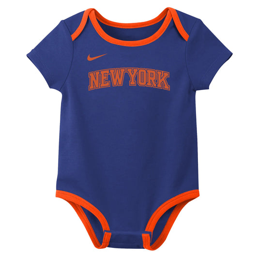 Nike 3 Piece Creeper Set New York Knicks