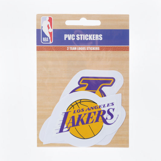 Pack 2 Autocollants NBA Los Angeles Lakers