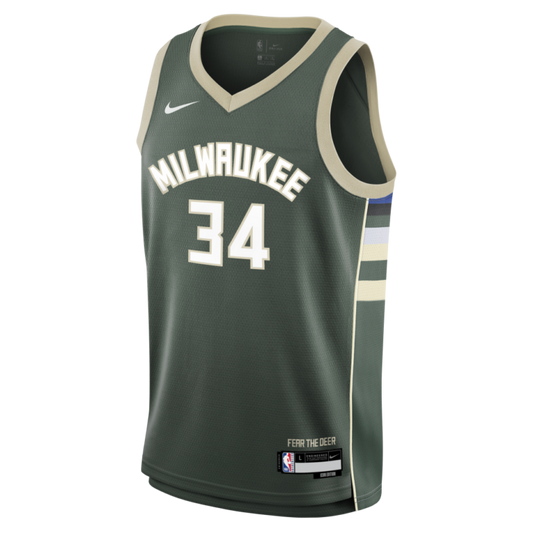 Maillot Nike NBA Enfant Icon 2023 - Giannis Antetokounmpo