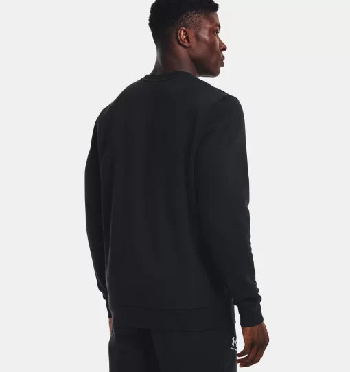 Sweat UA Essential Fleece Crew Black