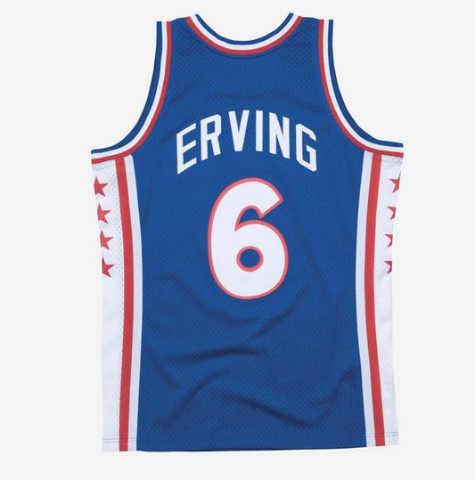 Maillot NBA Mitcell &amp; Ness Julius Erving Philadelphia 76ers 1976-77