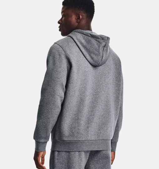 Sweat à Capuche Zippé UA Essential Fleece Grey