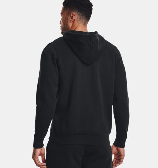 Sweat à capuche UA Essential Fleece Black