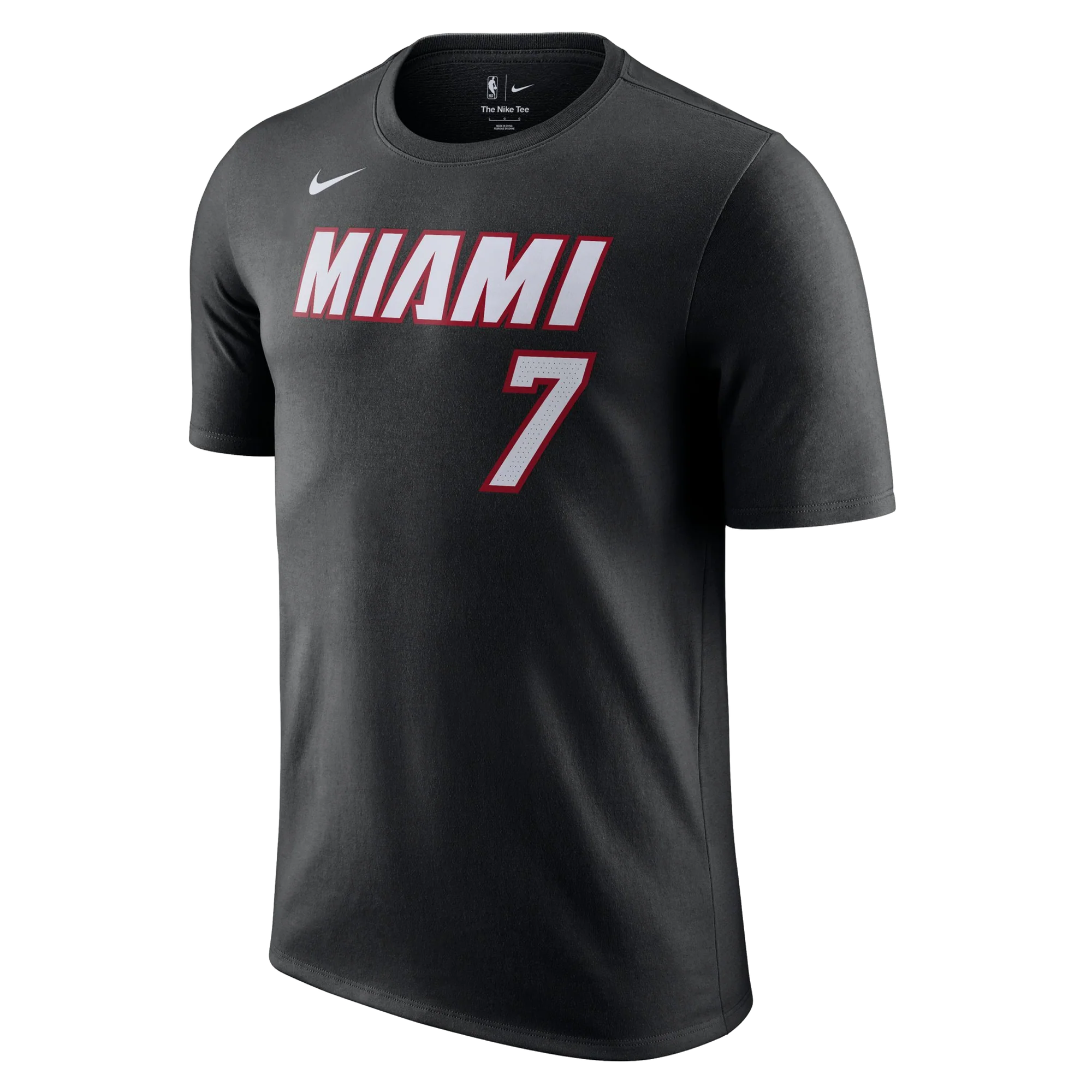 Giannis Antetokounmpo Nike Miami HEAT Icon  Name & Number Tee