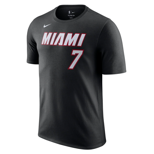 Giannis Antetokounmpo Nike Miami HEAT Icon  Name & Number Tee