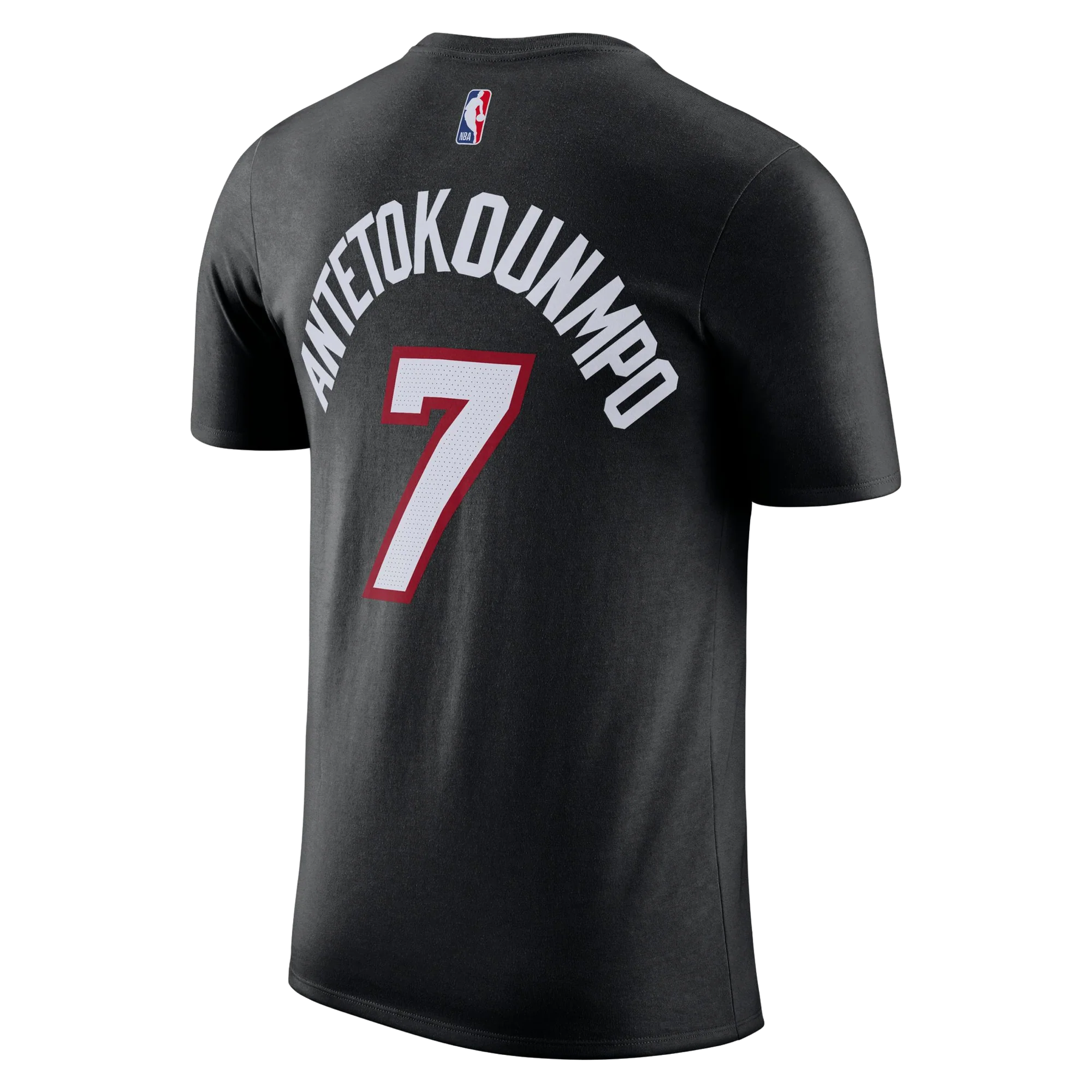 Giannis Antetokounmpo Nike Miami HEAT Icon  Name & Number Tee