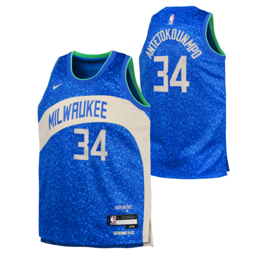 Maillot enfant Nike Nba City Edition Giannis Antetokounmpo 23/24