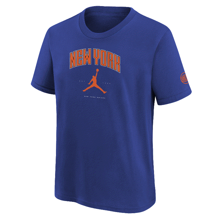 T-Shirt Enfant Jordan NBA Cities New York Knicks