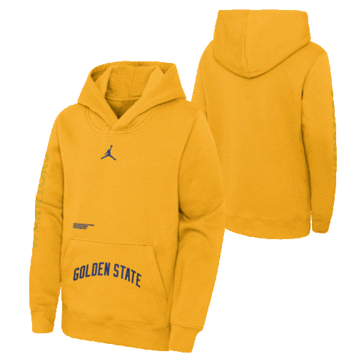Sweat à Capuche NBA Enfant Jordan Courtside Golden State Warriors