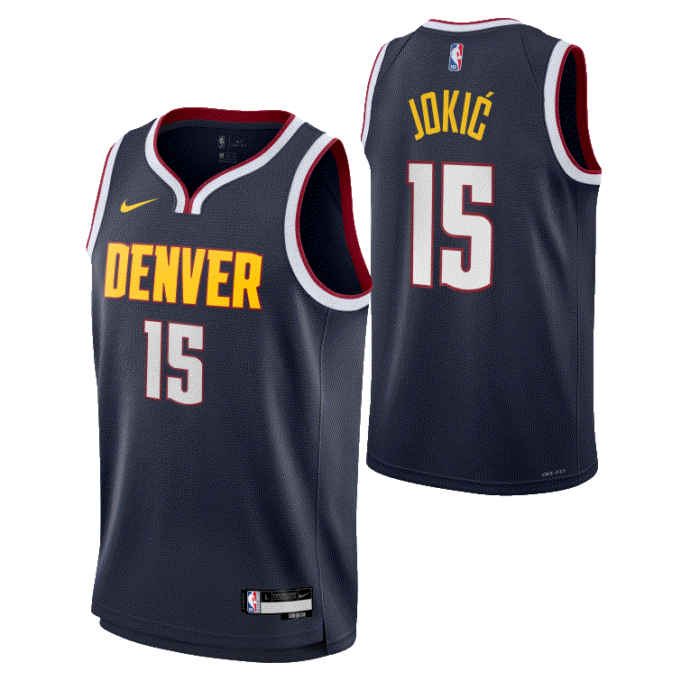 Maillot Enfant Nike NBA Icon Nikola Jokic Denver Nuggets