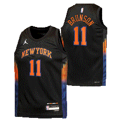 Kids' Jordan Statement Jalen Brunson New York Knicks Jersey