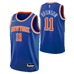 Maillot Enfant Nike NBA Icon Jalen Brunson New York Knicks