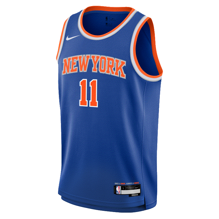 Maillot Enfant Nike NBA Icon Jalen Brunson New York Knicks
