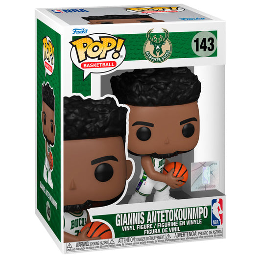 Figurine Funko Pop License Nba® Giannis Antetokounmpo Milwaukee Bucks