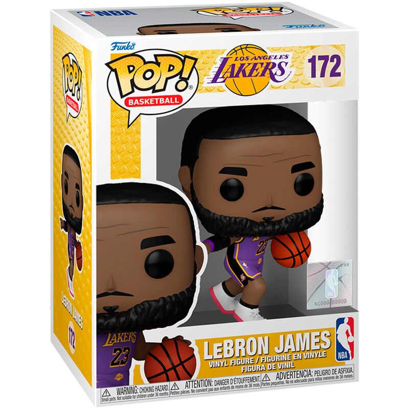 Figurine Funko Pop License Nba® LeBron James Los Angeles Lakers Statement