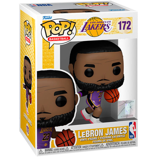 Figurine Funko Pop License Nba® LeBron James Los Angeles Lakers Statement