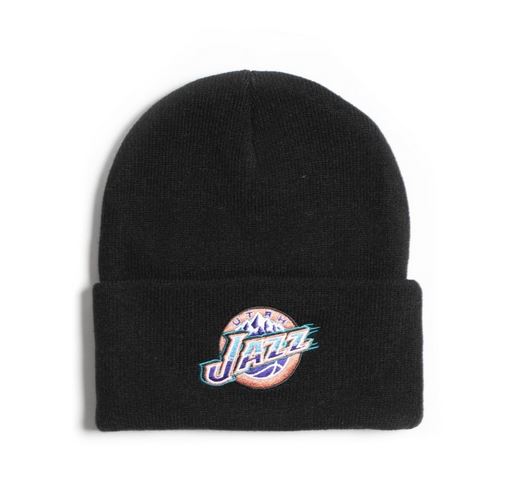 Mitchell 'n Ness Team Logo Utah Jazz Beanie