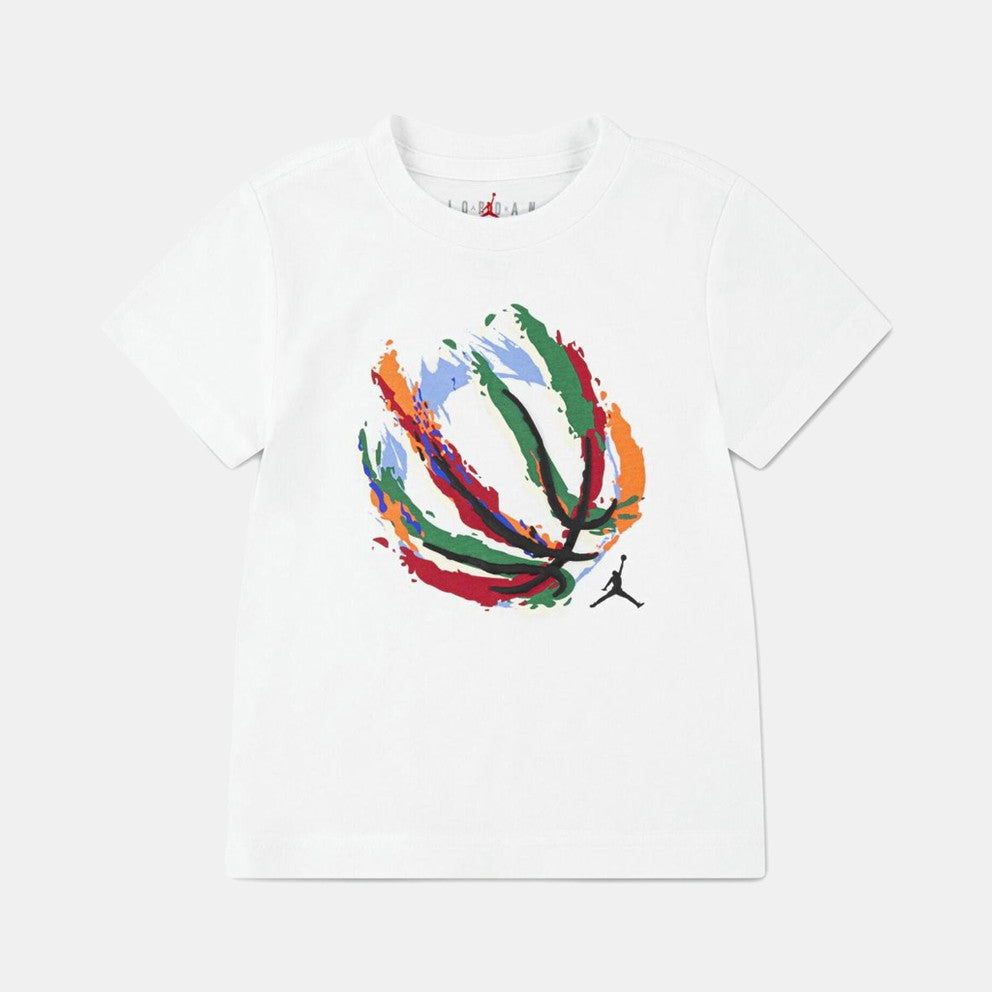 T-shirt Enfant Jordan Bball Fire White