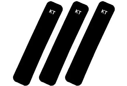 Bande de kinésiologie KT Tape Pro Fastpack 3 Stripes Black