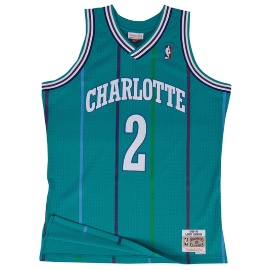 MAILLOT MITCHELL &amp; NESS RETRO LARRY JOHNSON