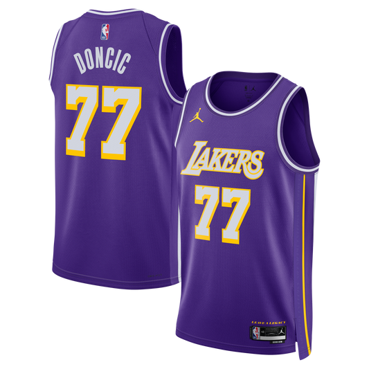 Maillot Enfant Jordan Statement Luka Doncic Los Angeles Lakers