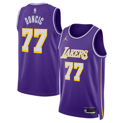 Maillot Enfant Jordan Statement Luka Doncic Los Angeles Lakers