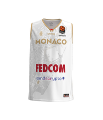 Maillot AS Monaco 25/26 Euroleague White