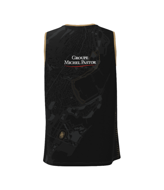 Maillot AS Monaco 25/26 Euroleague Black