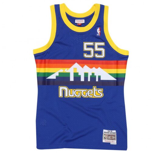 MAILLOT MITCHELL &amp; NESS RETRO DIKEMBE MUTOMBO 91-92