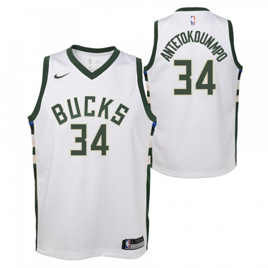 Maillot Nike Nba Enfant Association 2023 Giannis Antetokounmpo Bucks