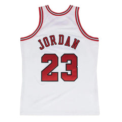 Authentic Jersey Mitchell 'n Ness Chicago Bulls 1997-1998 Michael Jordan White