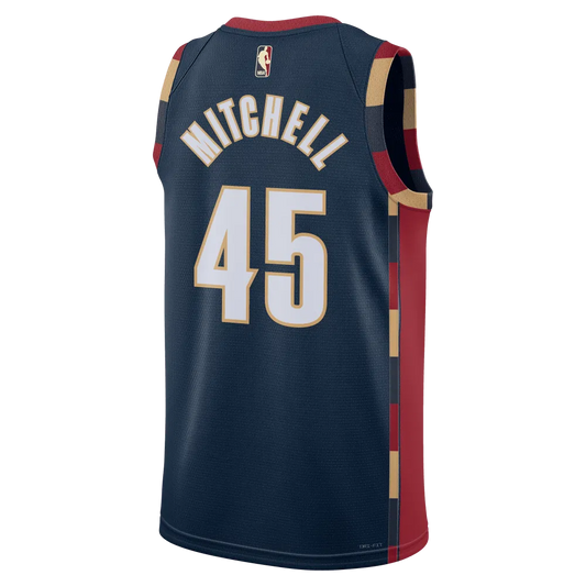 Maillot Enfant Nike Donovan Mitchell Cleveland Cavaliers Hardwood Classics 2025/26