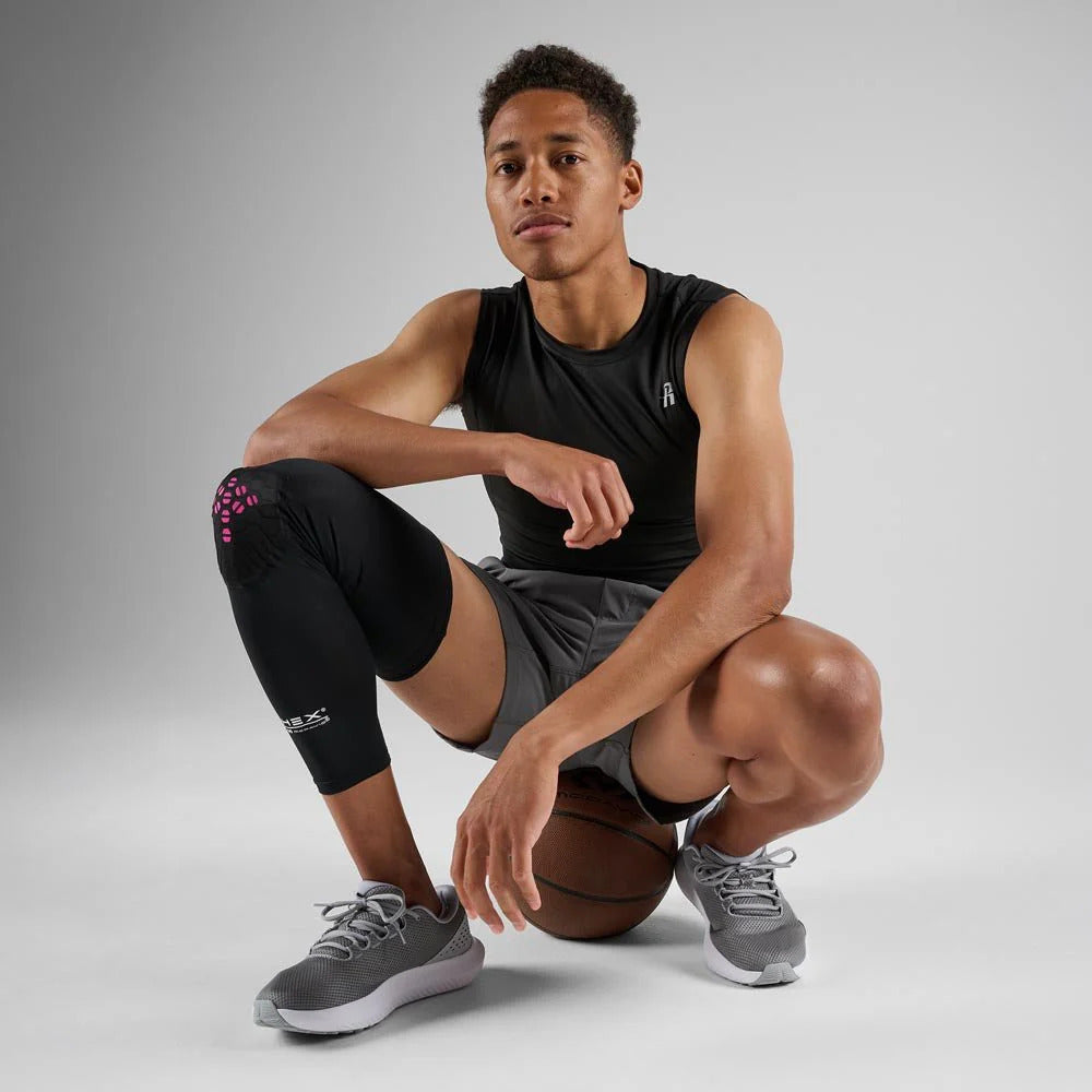 Genouillère Mc David HEX Viz Black Pink