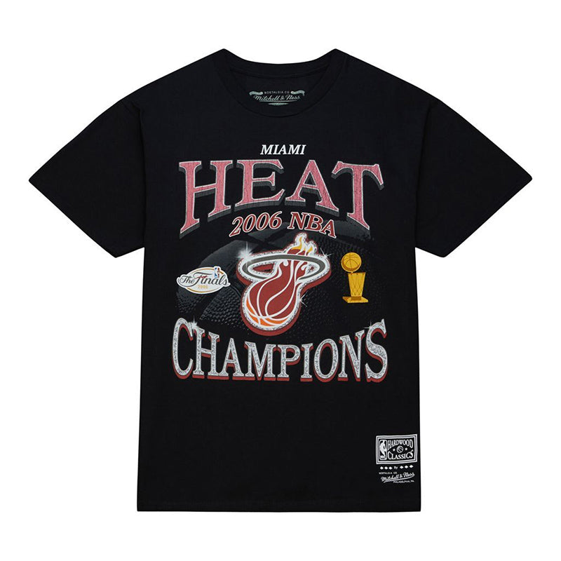 Mitchell & Ness Chicago Miami Heat Champions Era SS T-shirt HWC
