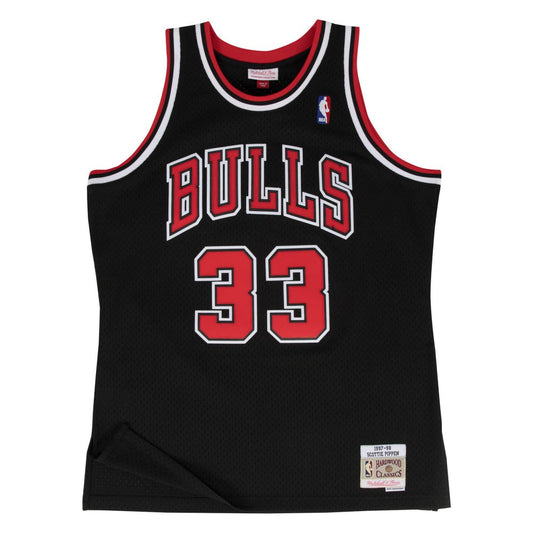MAILLOT MITCHELL &amp; NESS RETRO SCOTTIE PIPPEN  Finals - Black