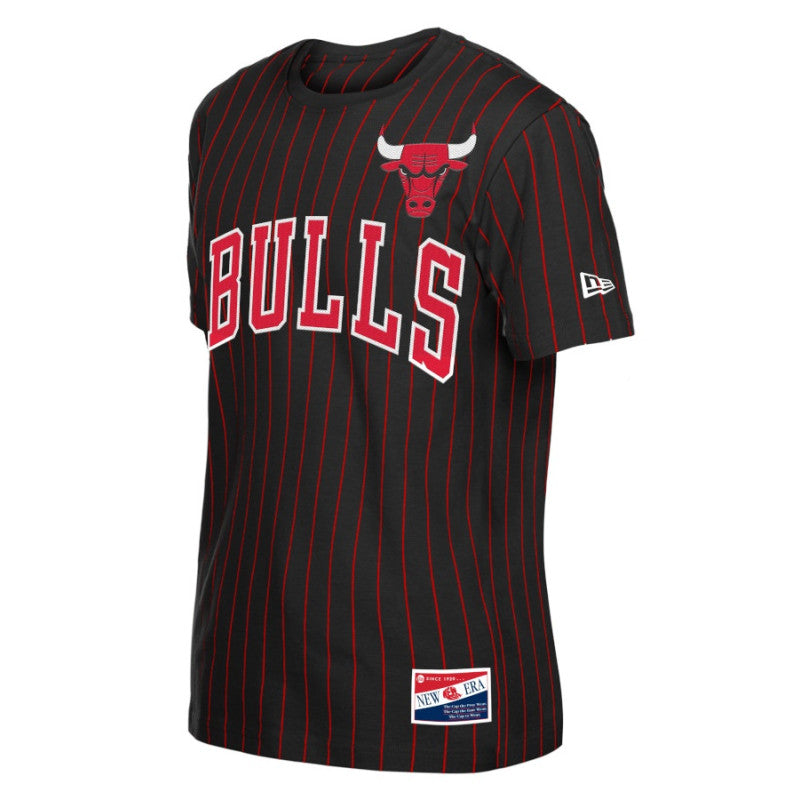 T-shirt New Era Pinstripe Chicago Bulls